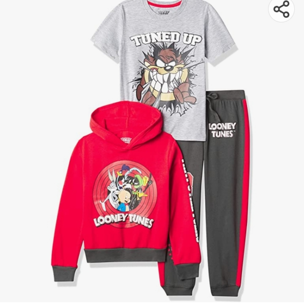 Kids 3 piece Looney Tunes set